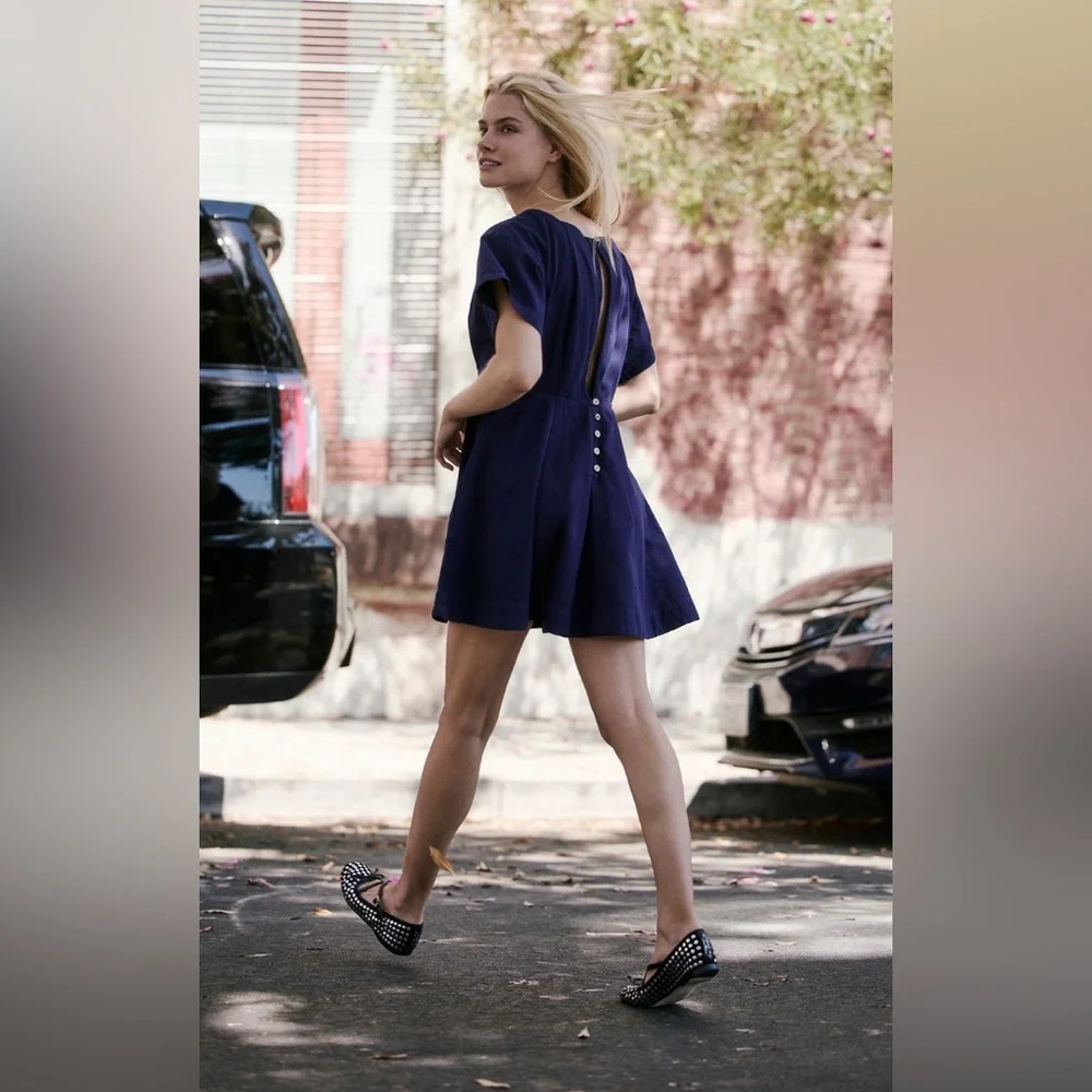 FREE PEOPLE BREEZY CHIC MINI DRESS - Picture 2 of 6